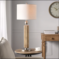Chadron Silver Table Lamp