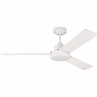 Jovie 52 inch Matte White Indoor/Outdoor Ceiling Fan