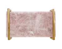 Rose Quartz Serving Tray