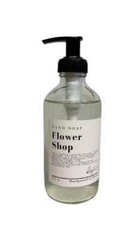 Hand Soap | Round Glass Bottle and Pump, 8.5oz
