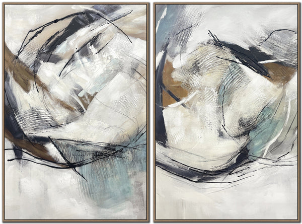 Dynamic Flow Art, Set of 2
