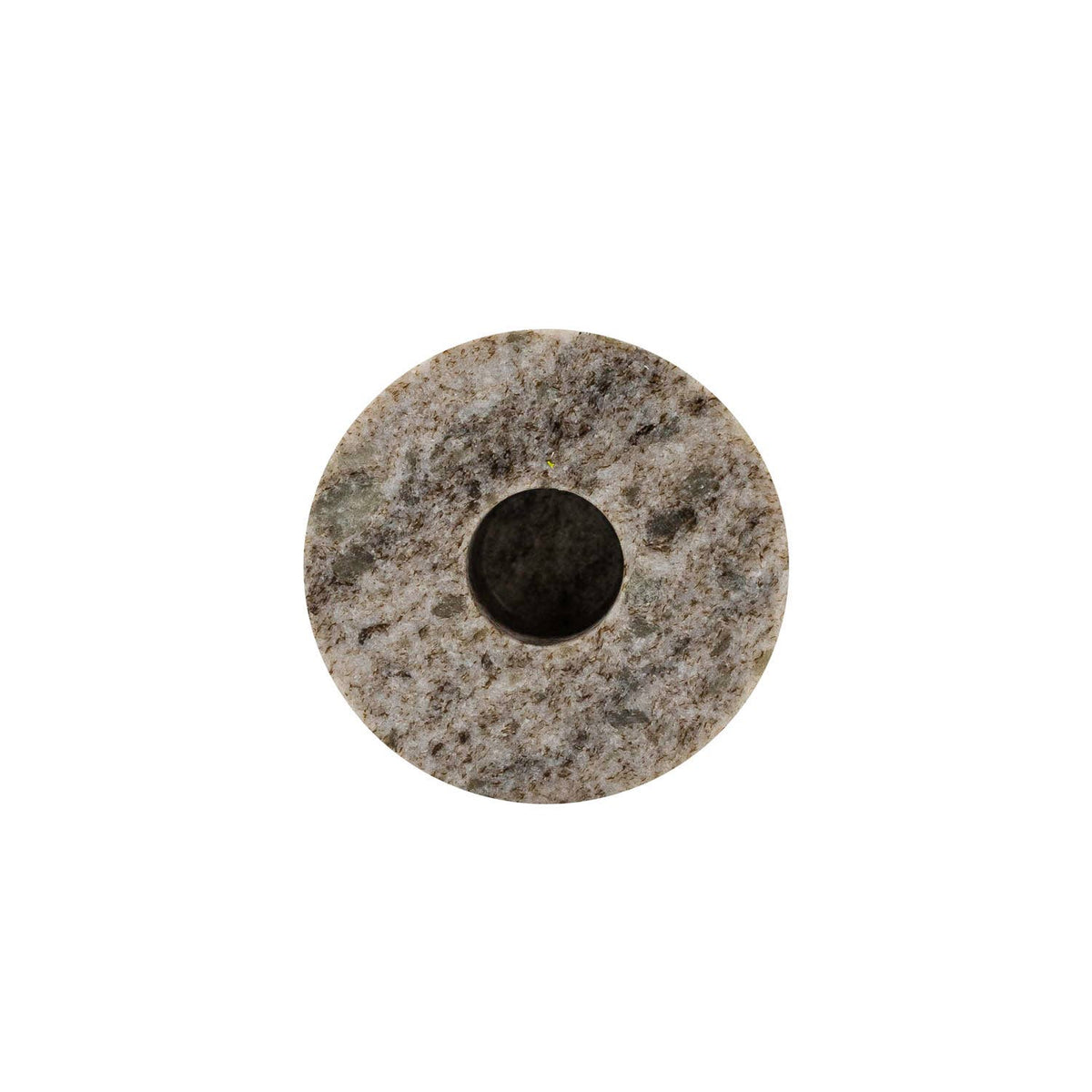 Soren Beige Marble Taper Candle Holder