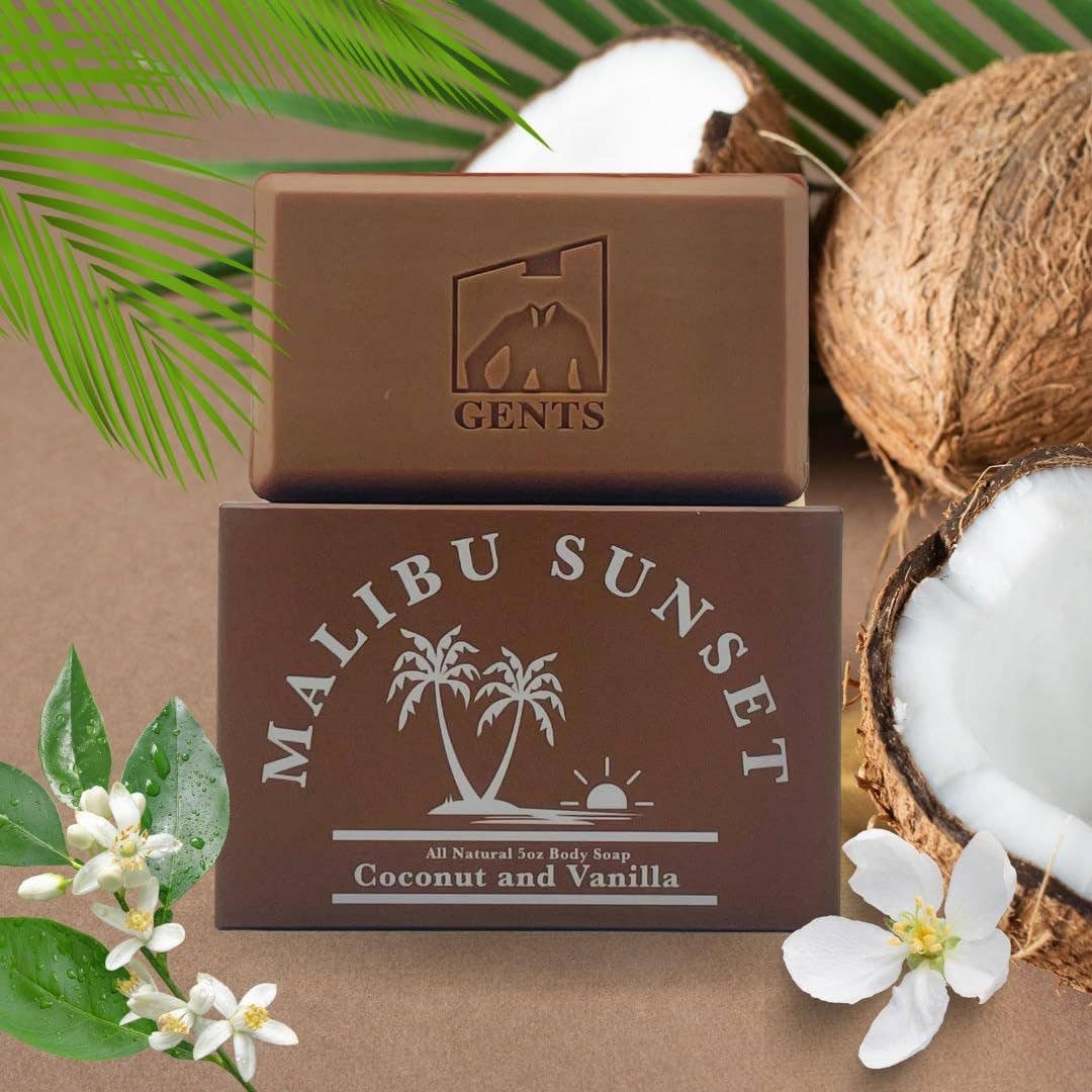 GENTS Body Soaps 5 oz All Natural 5 DIFFERENT SCENTS