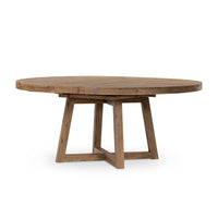 Eberwin Round Ext Dining Table - Natural
