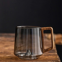 Mountain Peak Glass Mug
