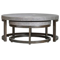 Aiyara Nesting Coffee Tables, S/2