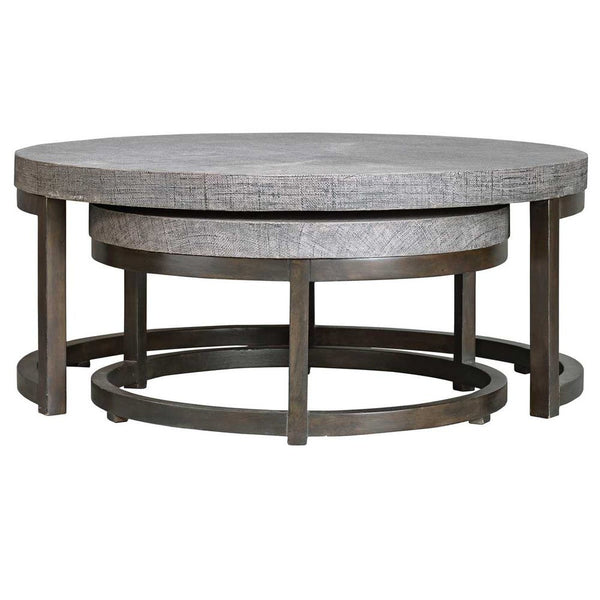 Aiyara Nesting Coffee Tables, S/2