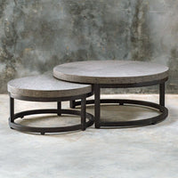 Aiyara Nesting Coffee Tables, S/2
