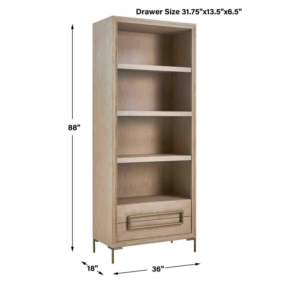 Alessia Etagere Bookcase