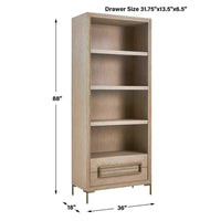 Alessia Etagere Bookcase