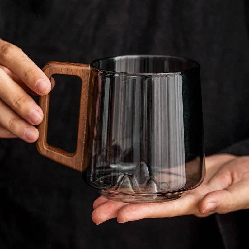 Mountain Peak Glass Mug
