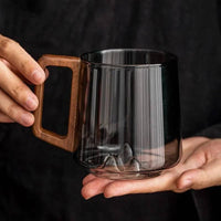 Mountain Peak Glass Mug