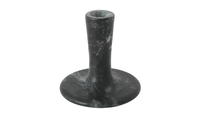 black marble candle stick holder