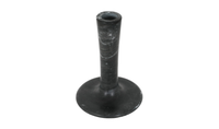 black marble candle stick holder with white veins