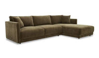 Bryn Sectional Right Heritage Cedar Green