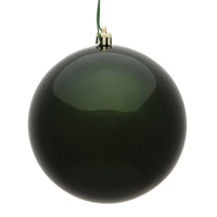 Vickerman 3" Moss Green Candy Ball Ornament, 6 per Bag