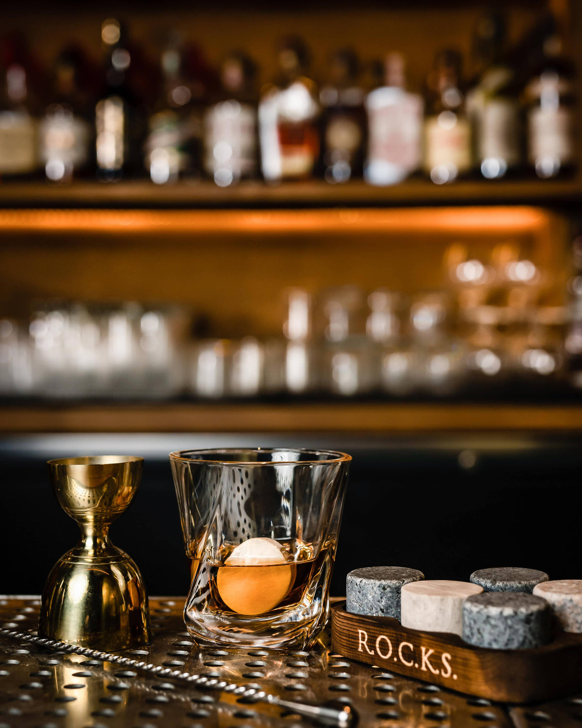 The Gourmet Set - Whiskey Rocks & Bourbon Barrel Aged Coffee