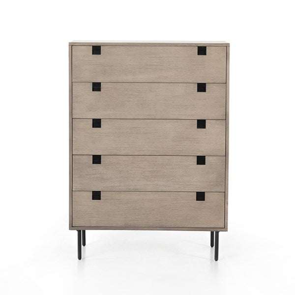 grey wash tall dresser Amerlife Lenny Tall Drawers Dresser Vintage Farmhouse Wood Tall Chest Bedroom Living Room, Dark Oak