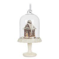 Gingerbread House Domes Ornament