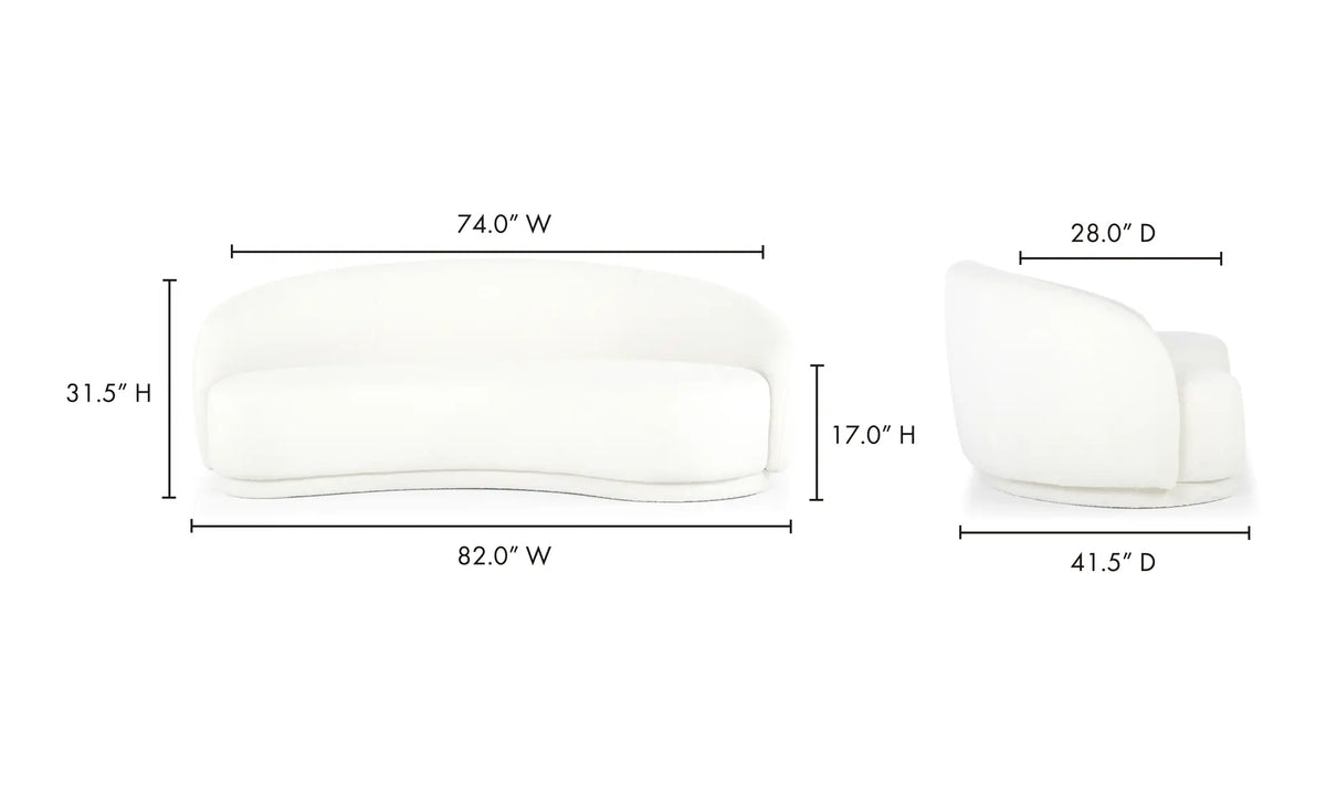 Excelsior Sofa Cream