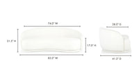 Excelsior Sofa Cream