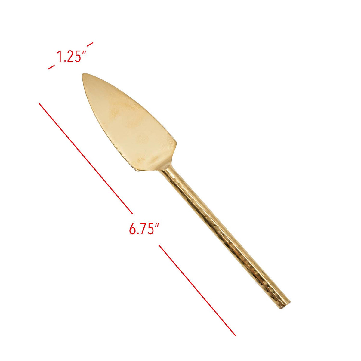 Soren Forged Cheese Knives Brass Set 4