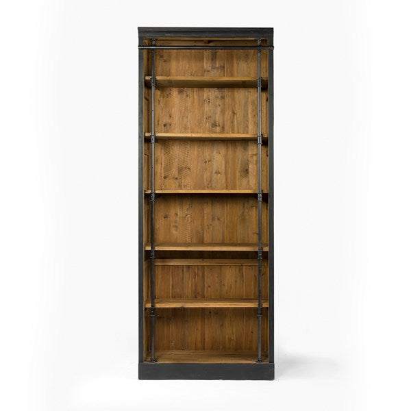 Ivy Bookcase black wood finish