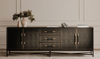 eloquent large black sideboard furniture for sale