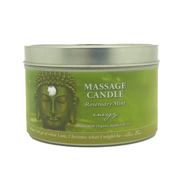 Buddhalicious 8oz Massage Candle-zen natural buddhist yoga
