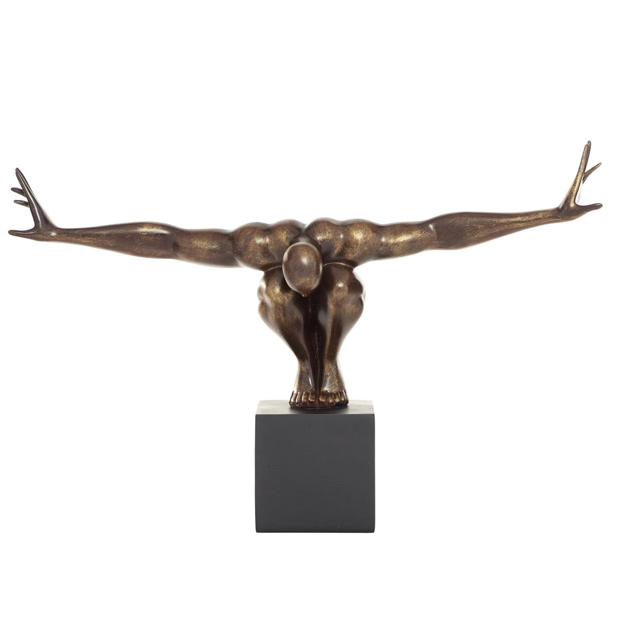 Bronze Man Sculpture