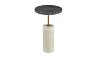 Dusk Marble Accent Table