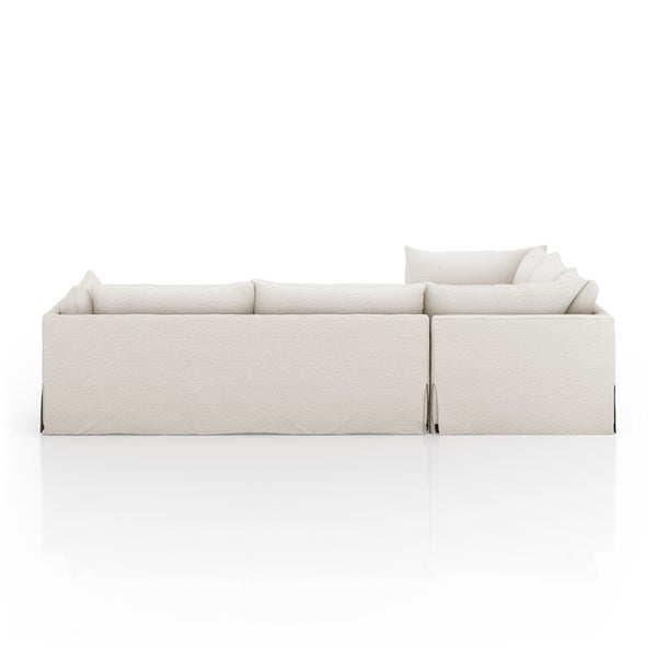 Four Hands Habitat Slipcover 3 Piece Sectional 111 Bennett Moon
