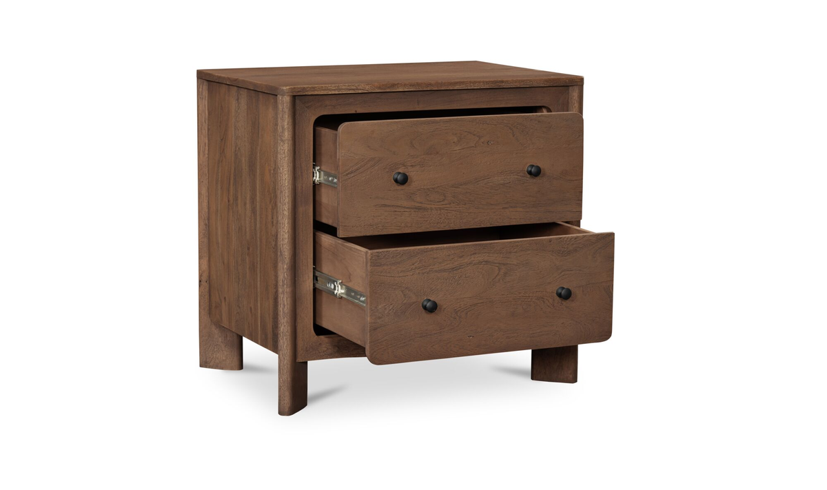 Mabel Nightstand Dark Brown