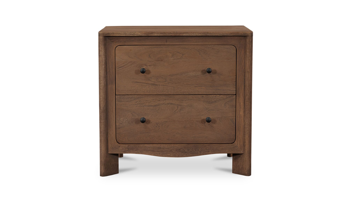 Mabel Nightstand Dark Brown