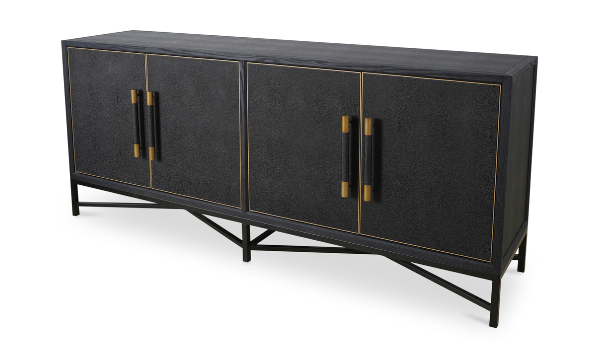 mako black sideboard with gold accents for sale columbia mo