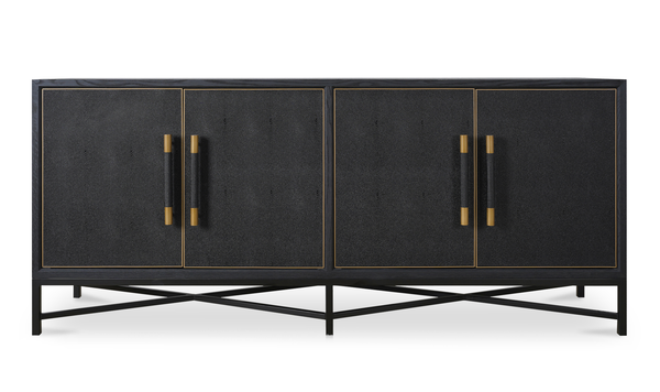 mako small black sideboard