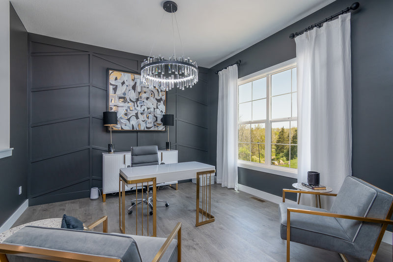 moody-home-office-with-dark-accent-walls-residential-interior-design-columbia-MO