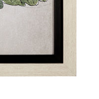 Bald Akvarellmalning Framed Art