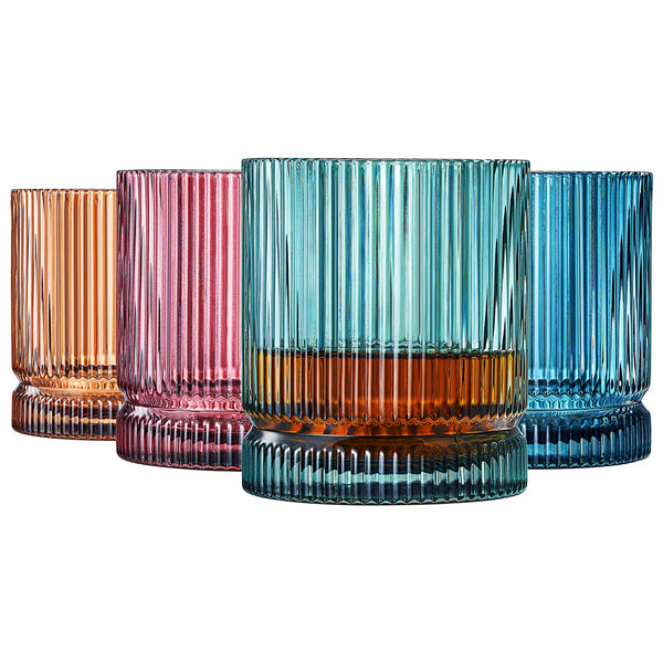 ribbed-vintage-color-whisky-drinking-glass-set