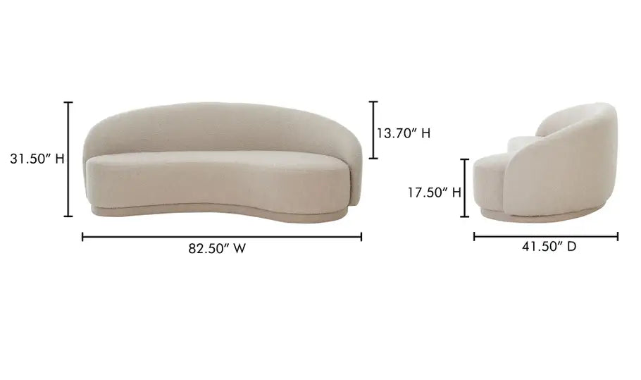 Excelsior Sofa Cream