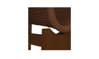 Savanna Outdoor Accent Chair Brown
