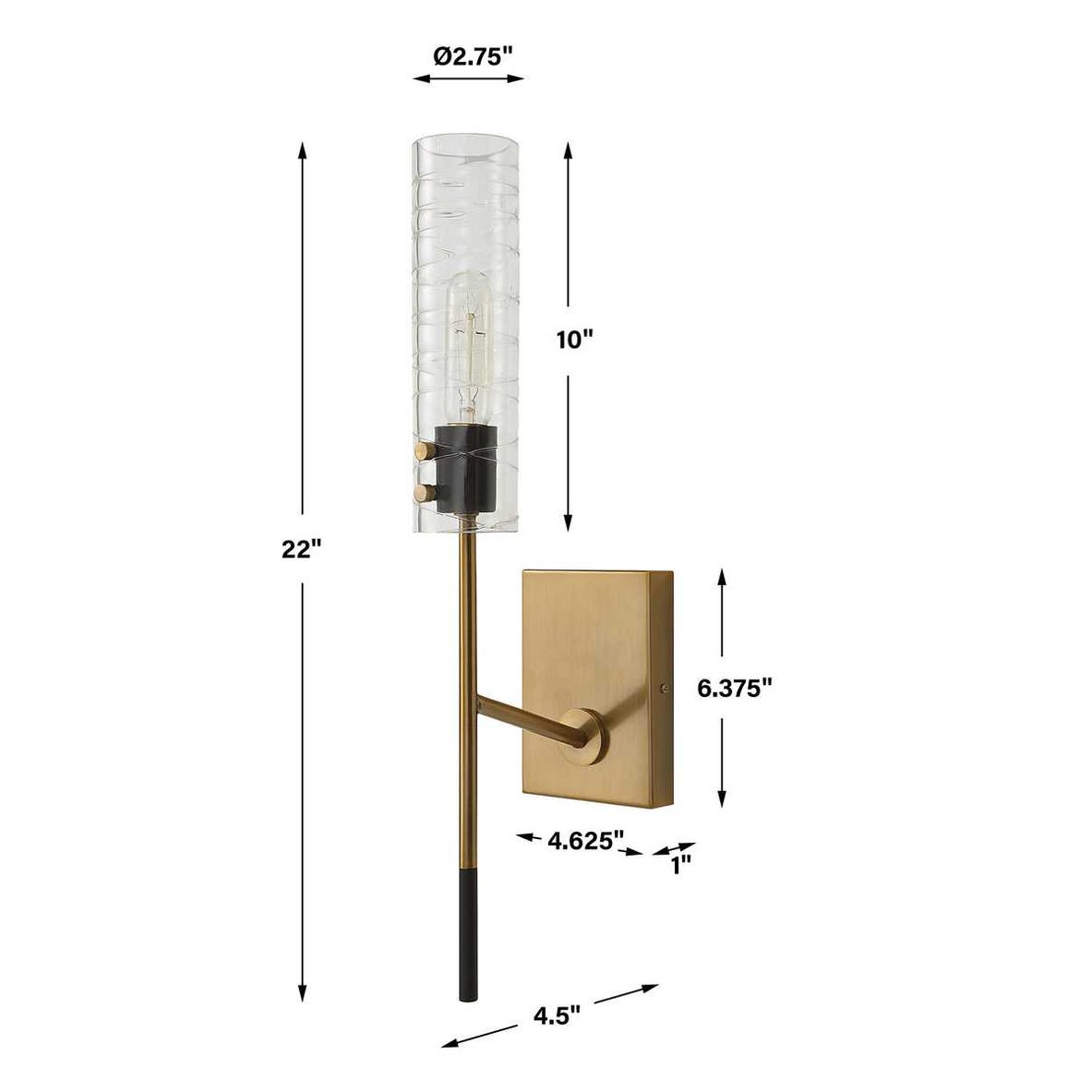 Telesto 1 Lt Sconce