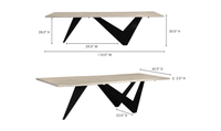 Bird Oak Dining Table